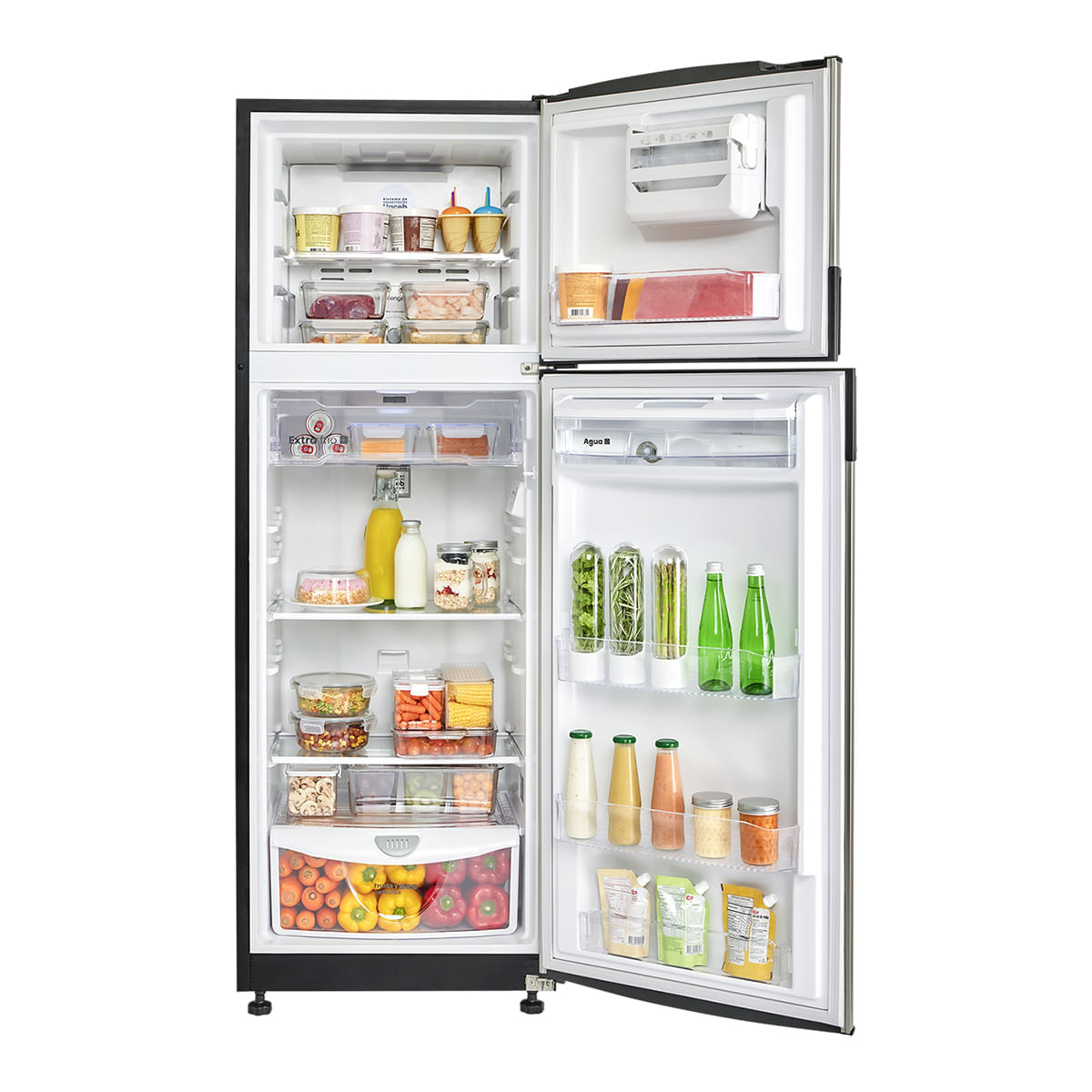 Nevera Haceb No Frost 271 litros manija integrada inox - Image 5