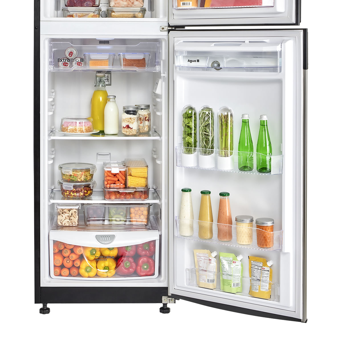 Nevera Haceb No Frost 271 litros manija integrada inox - Image 9