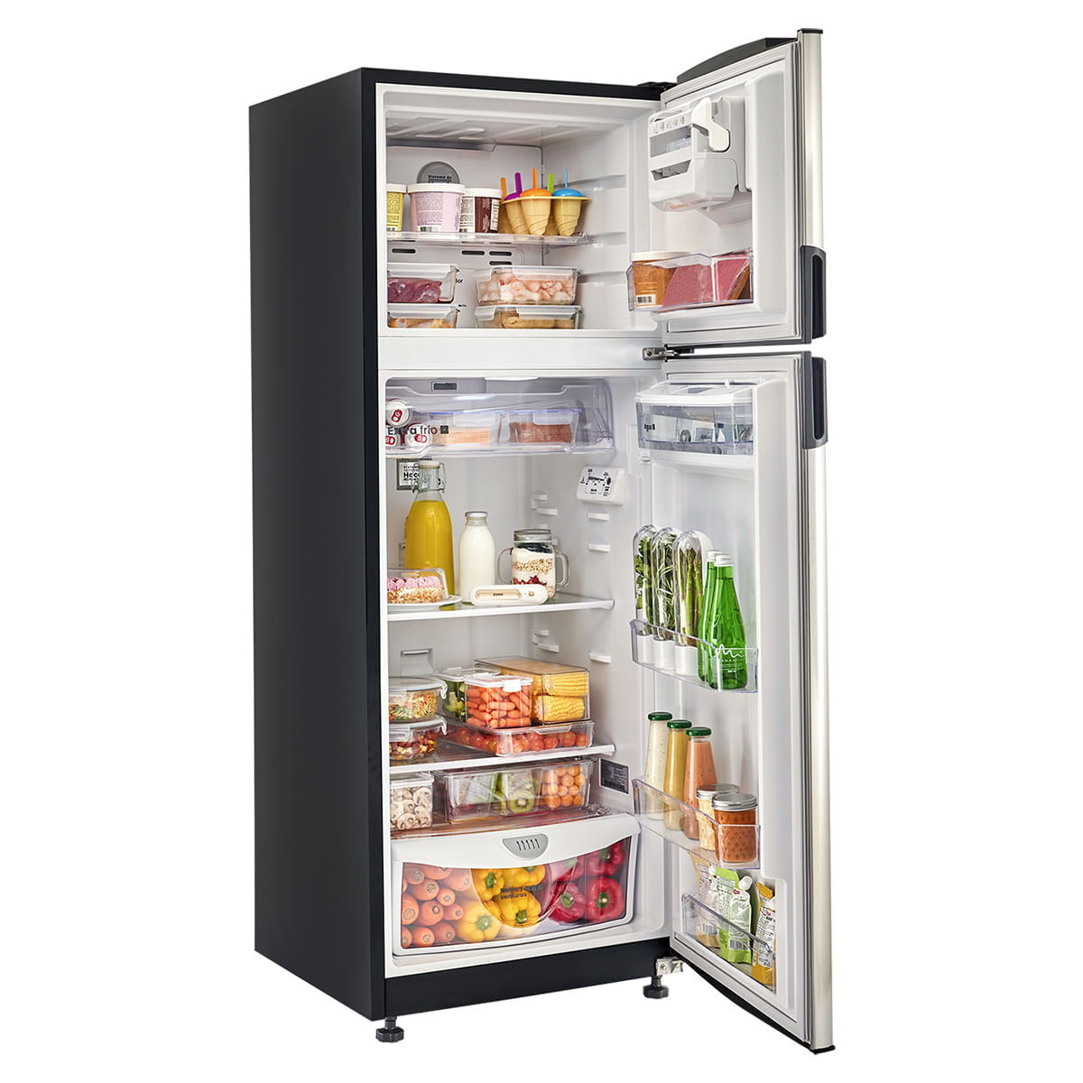 Nevera Haceb No Frost 271 litros manija integrada inox - Image 10