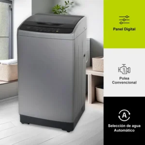 Lavadora HACEB Carga Superior 11 Kilos PFD 9002376 GR Gris