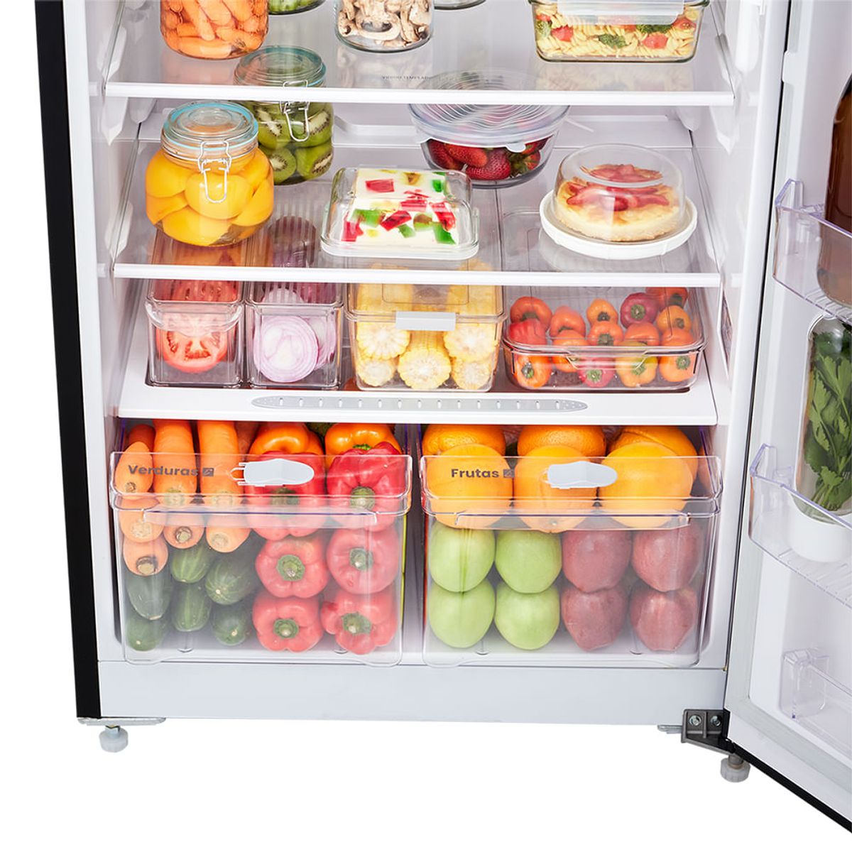 Nevera Haceb No Frost 448 Litros Manija Integrada Titanio - Image 4