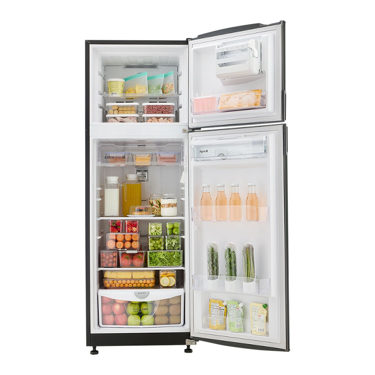 Nevera Haceb No Frost 311 Litros Inverter Manija Integrada Negro Esmeralda - Image 3